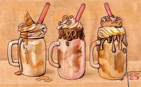 Рисунок торта для срисовки