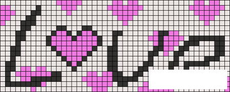 Любовные рисунки по клеточкам для личного дневника