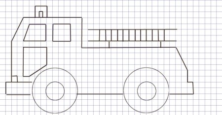 Рисунки по клеточкам