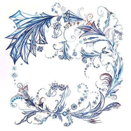 Зимний орнамент