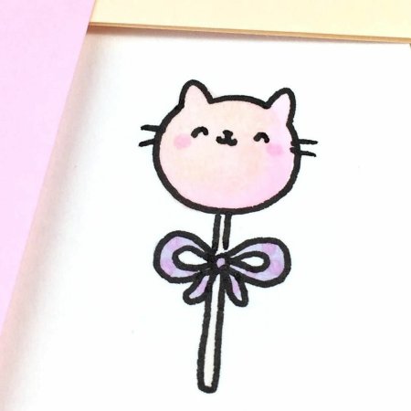 Милые рисунки для срисовки в скетчбук