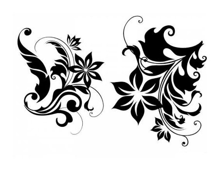 Трафарет узор