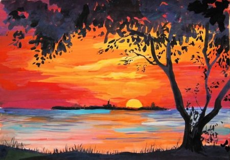 Пейзаж несложный