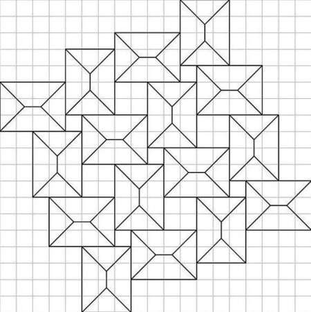 Узоры по клеточкам