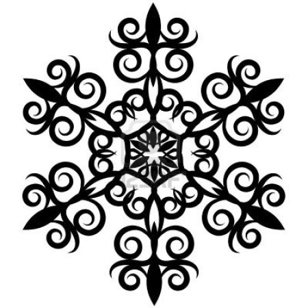 Снежинки из бумаги