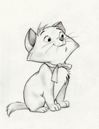 Кошечка рисунок легко и красиво