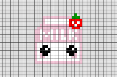 Рисунки по клеткам маленькие