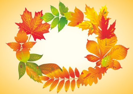 Орнамент осенние листья