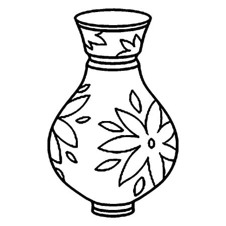 Рисунок вазы