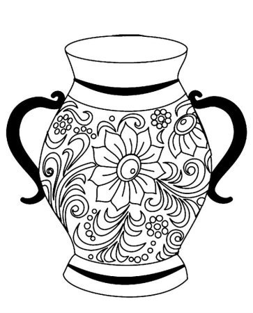 Хохлома раскраска
