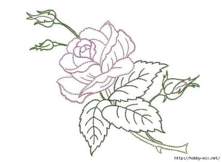 Вышивка гладью салфетки схемы