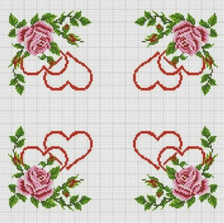 Лёгкая вышивка крестиком