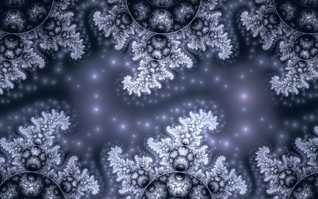 Фон снежинки