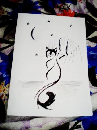 Рисунки чёрной ручкой лёгкие