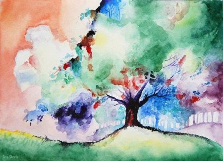 Рисунки для срисовки красками