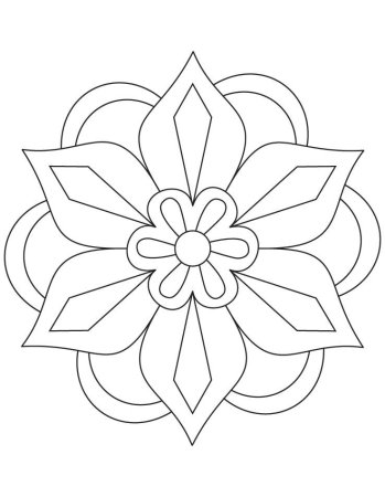 Орнаменты. Раскраска