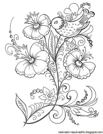 Узоры для росписи по дереву