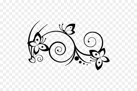 Узоры в виде завитков