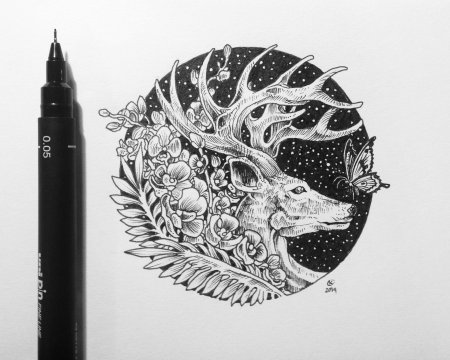 Рисунки для скетчбука