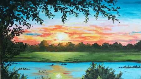 Пейзаж рисунок