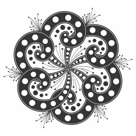 Рисование циркулем