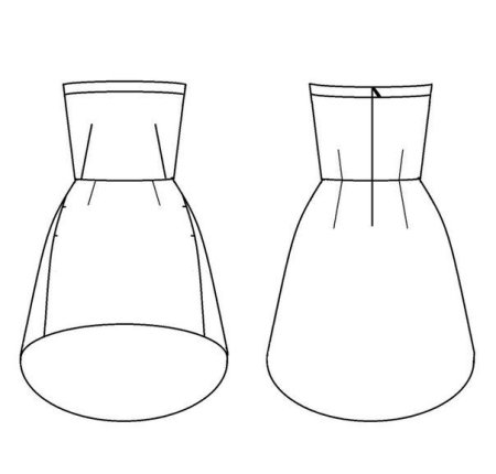 Эскизы платьев