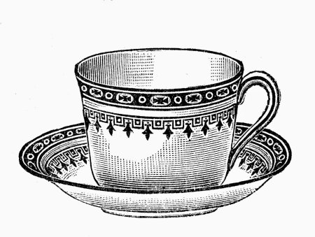 Посуда карандашом