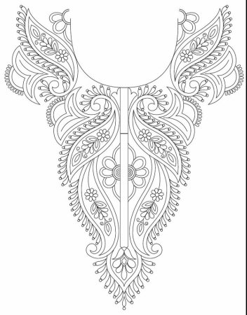 Узоры для люневильской вышивки