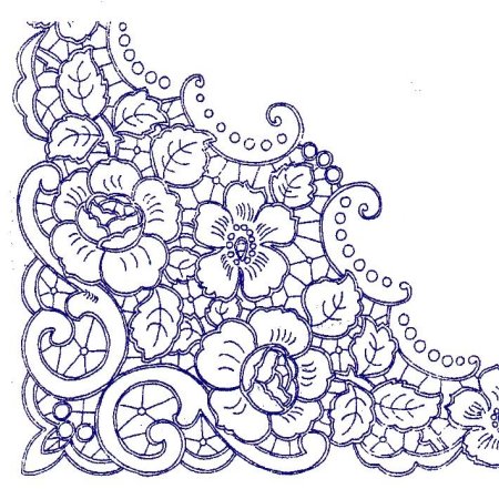 Кружево карандашом