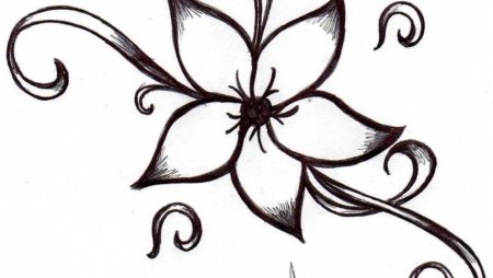 Узоры хной легкие для начинающих