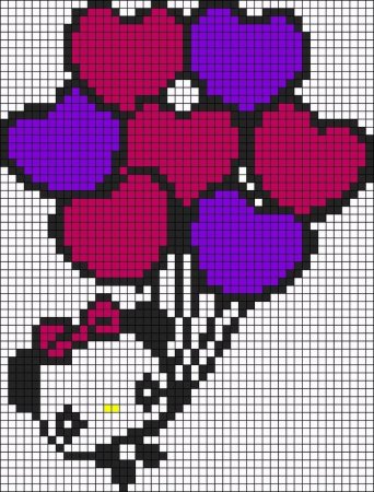 Узоры по клеточкам в тетради