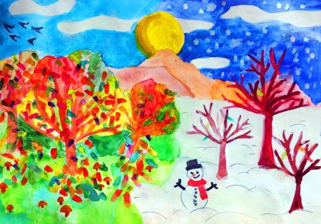 Рисование времена года