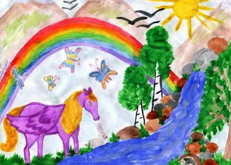 Красивые детские рисунки