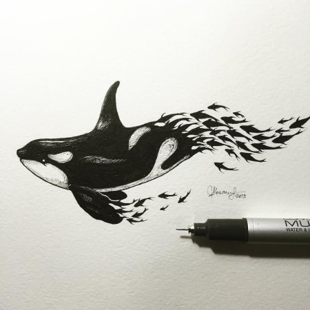 Простые рисунки фломастерами
