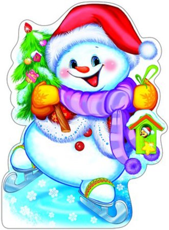 Новогодние открытки для детей