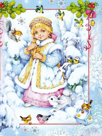 Рождественские иллюстрации Марины Федотовой