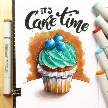 Рисование маркерами для начинающих