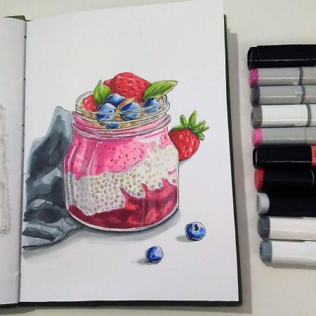 Лиза Краснова маркеры Копик