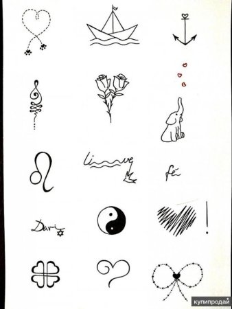 Тату рисунки