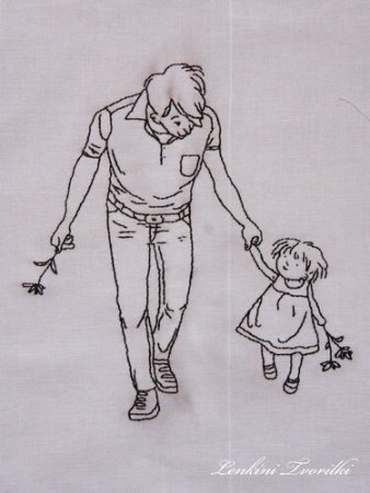 Лёгкие рисунки ждля папы