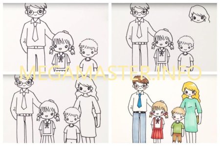 Рисунки для папы легкие