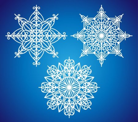 Снежинки картинки красивые