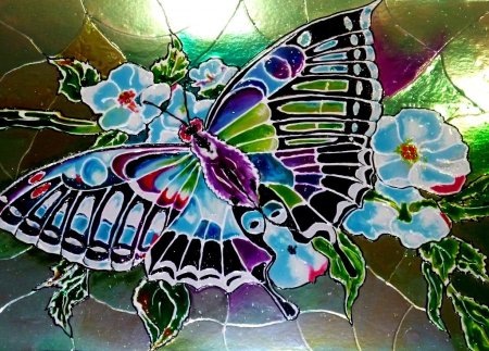 Расписной витраж