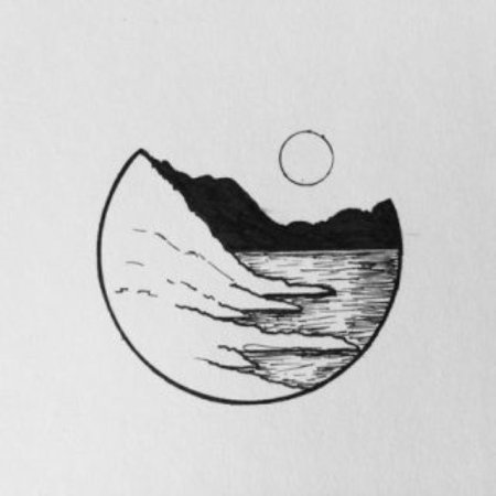 Черно белые рисунки легкие