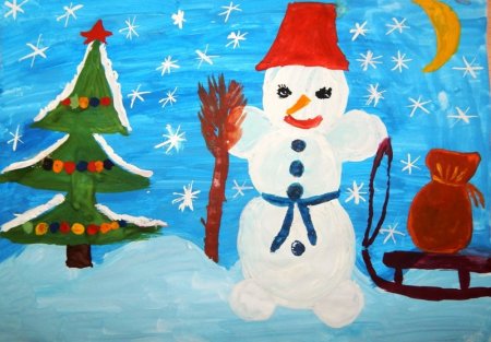 Новогодние картинки для срисовки