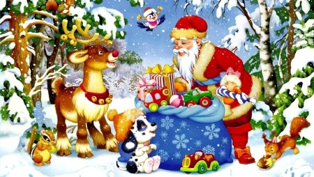 Новогодние открытки со снеговиком