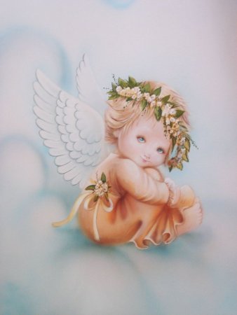 Рисунок ангела для детей