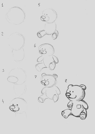 Роза рисунок пошагово