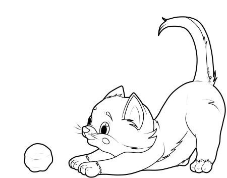 Котики мультяшные