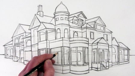 Рисование архитектурных сооружений